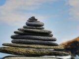 pile of gray and brown stones