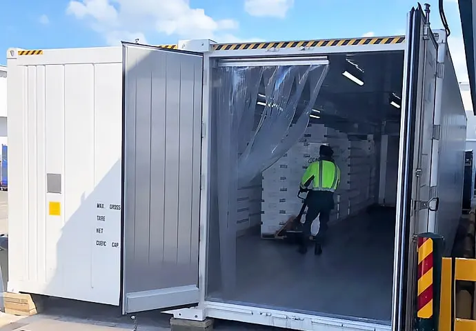 Køl og frys containere